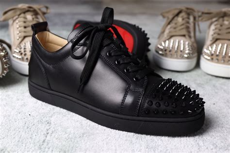 christian louboutin mens shoes red bottoms|red bottoms men low top.